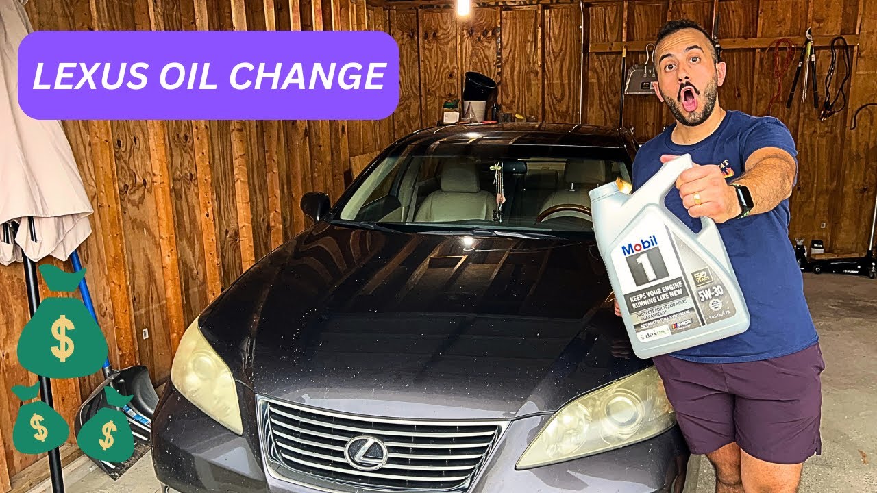 Замена масла в двигателе Lexus ES 350 (2007-2012)