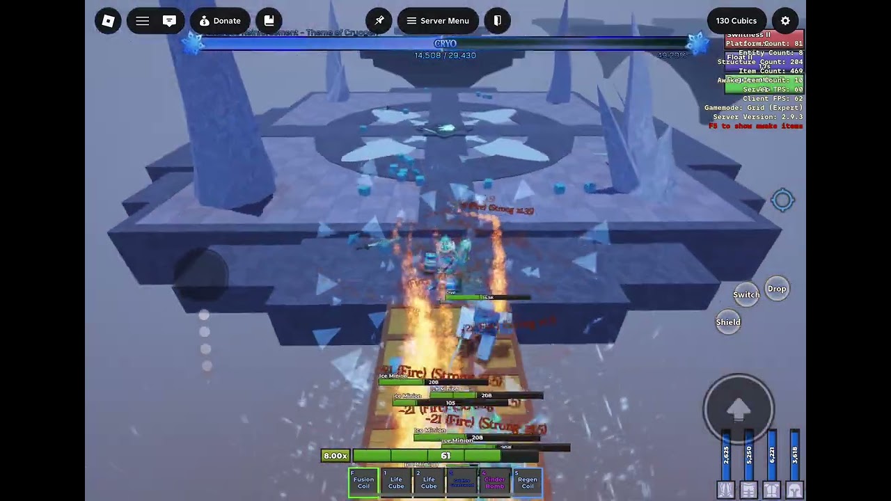 expert mode cryo