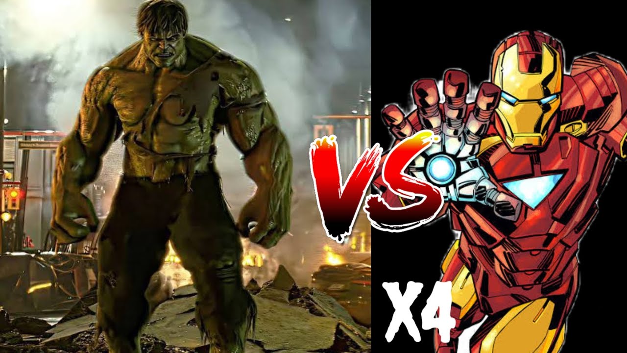 Hulk 2008 (by joaolucashulk) vs Iron-man (by Mr. Giant) X4 en mugen chars (pedido)