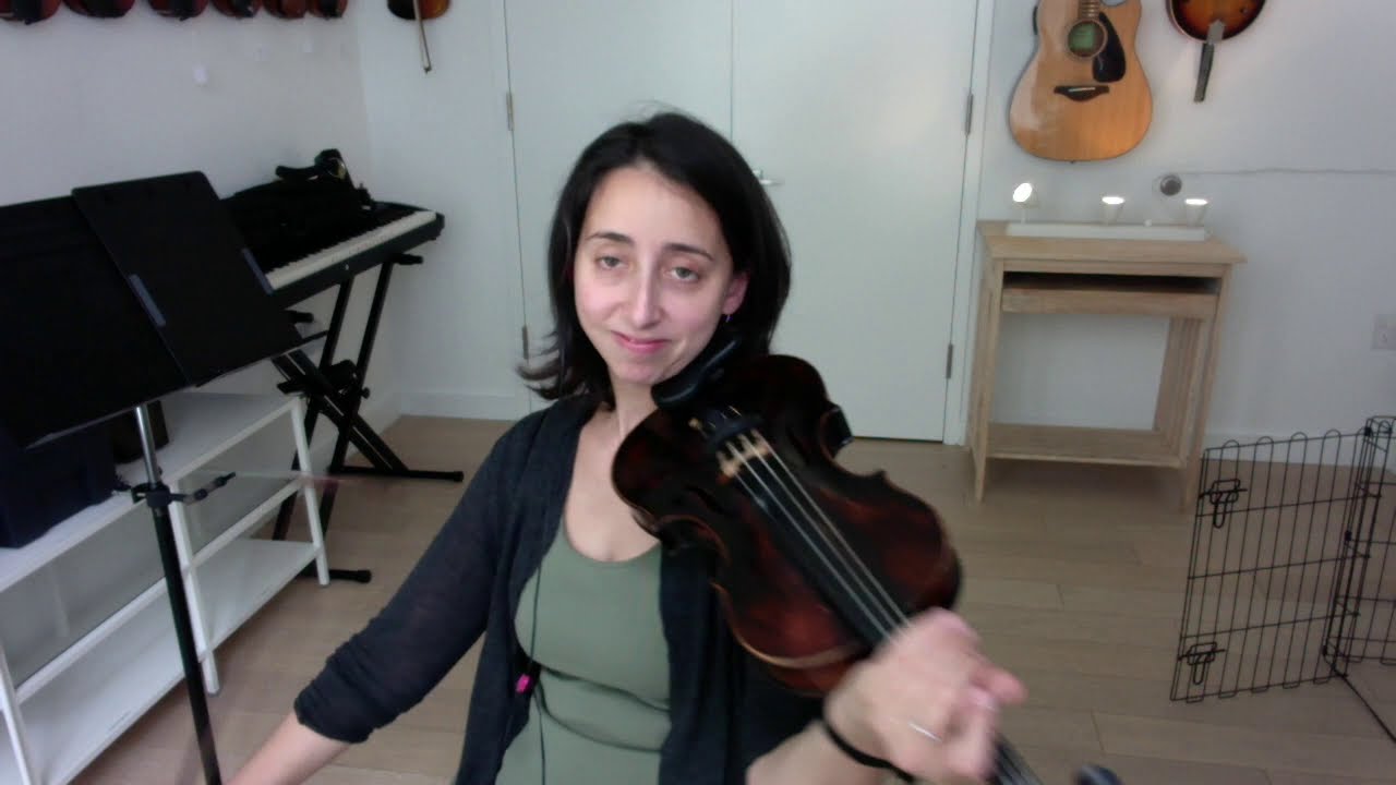 Ashokan Farewell, advanced, with backing track