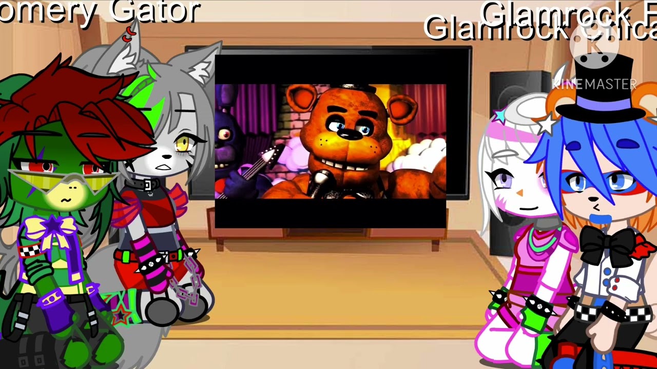 SB React To FNAF “It’s Me “ Song !! My AU !! Part 1