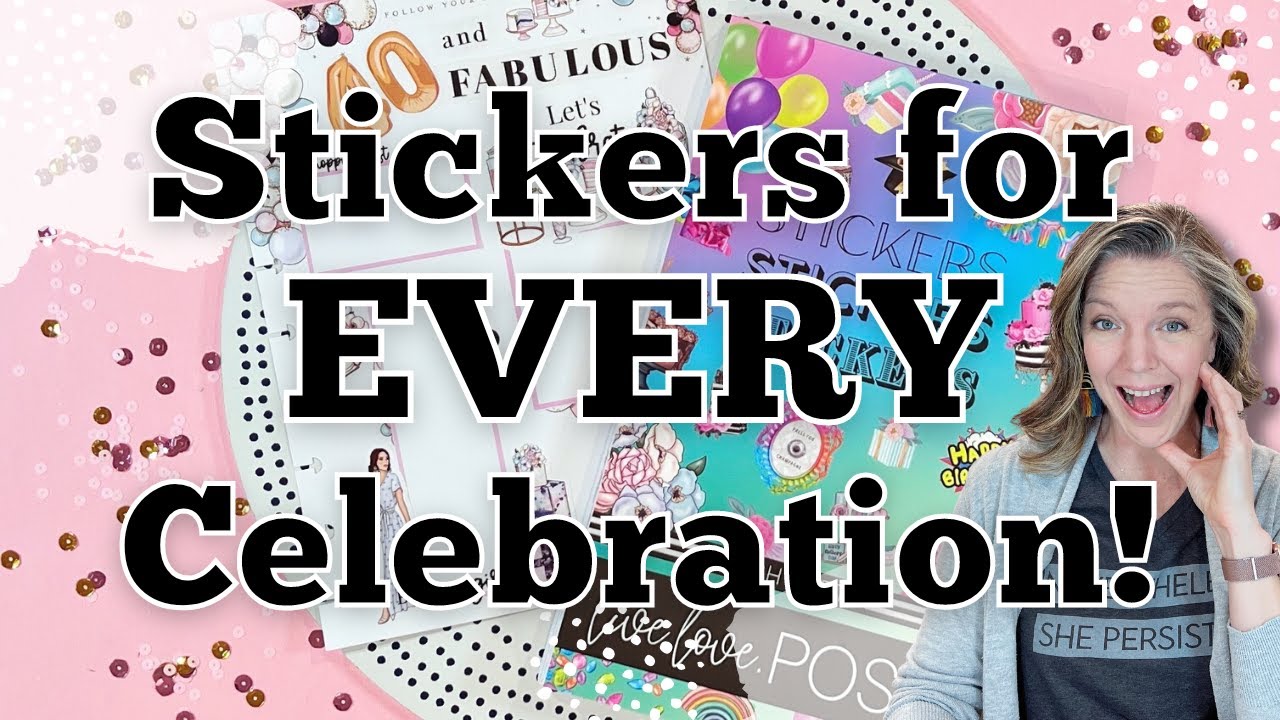 Stickers for EVERY Celebration! || Live Love Posh || Plan With Me