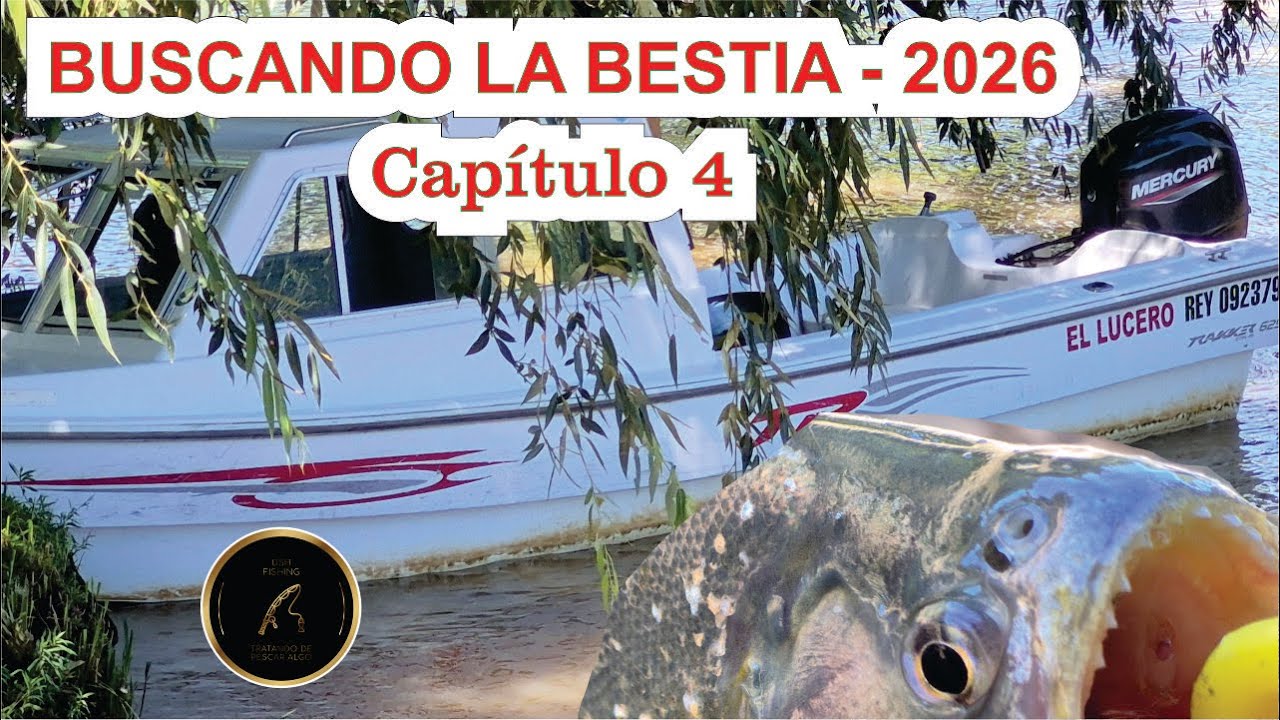 🎣BUSCANDO LA BESTIA 2026 || Capítulo 4 || Soy horrible pescando || Camping El Lucero - Campana