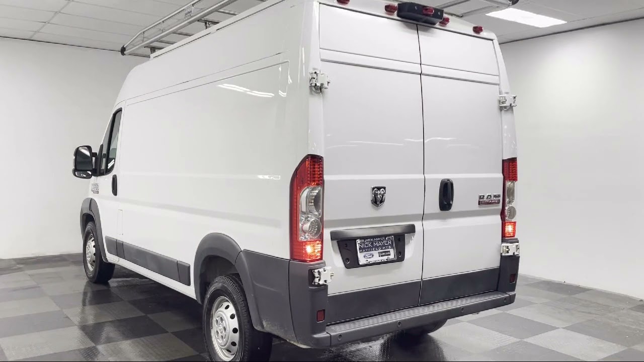 2017 Ram ProMaster 1500 3D Cargo Van