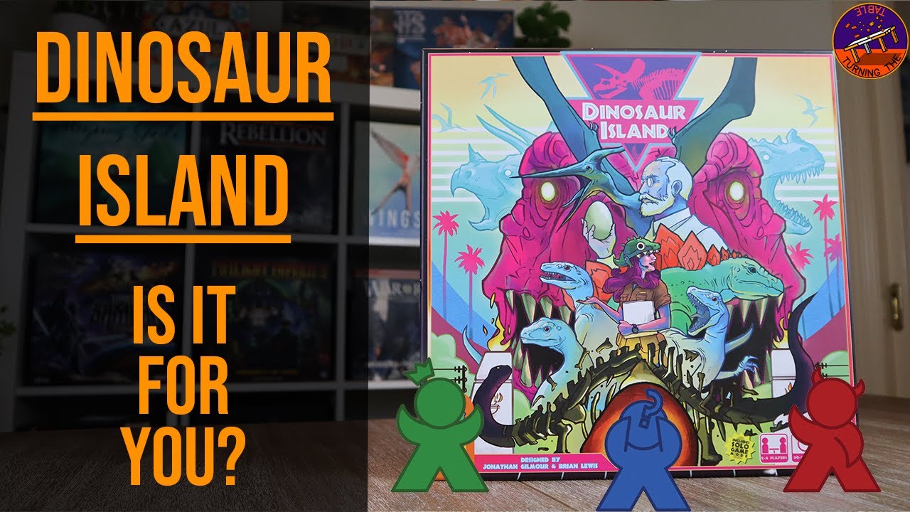 Dinosaur Island Board Game Review -  Is it for you