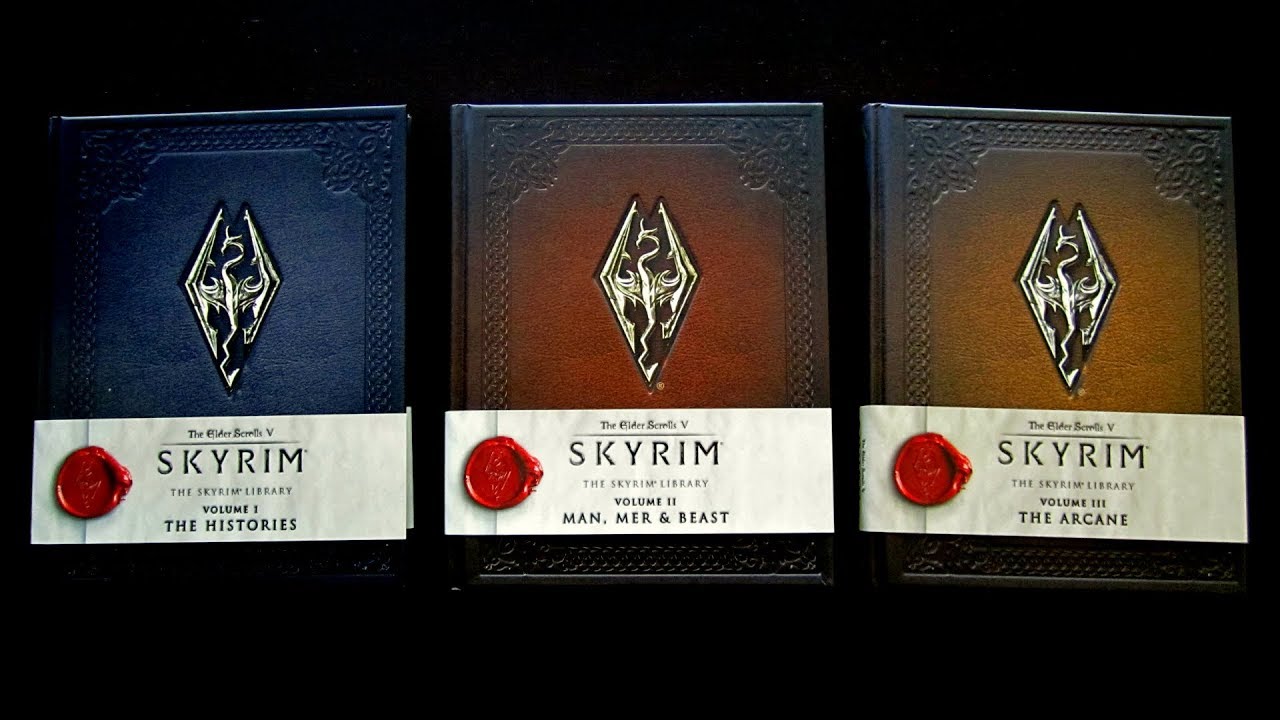 THE ELDER SCROLLS V: SKYRIM - THE SKYRIM LIBRARY Volumes I, II & III [Book Review]