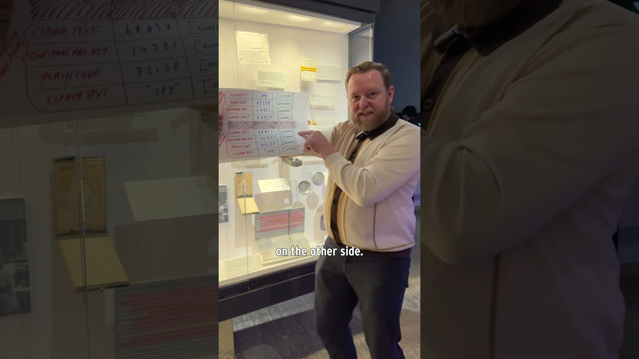 Explaining the ONLY unbreakable code in under 90 seconds...⏰