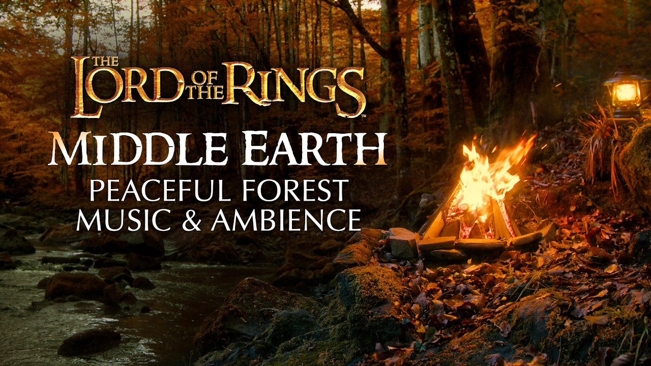 Lord of the Rings | 🍂 The Woodland Realm, Peaceful Film Music & Ambience, Human/Fan-Made