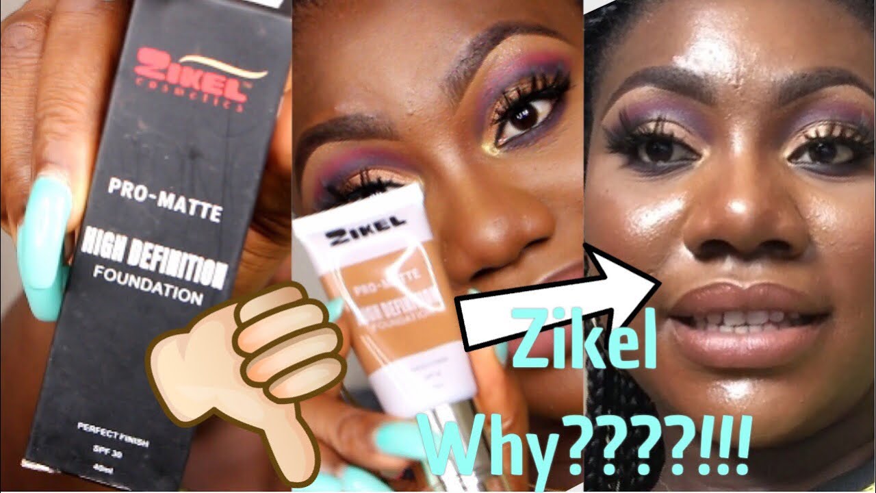 WHAT THEY NEVER TOLD YOU ABOUT THE ZIKEL HD FOUNDATION BEFORE BUYING IT//FOUNDATION REVIEW/WEARTEST