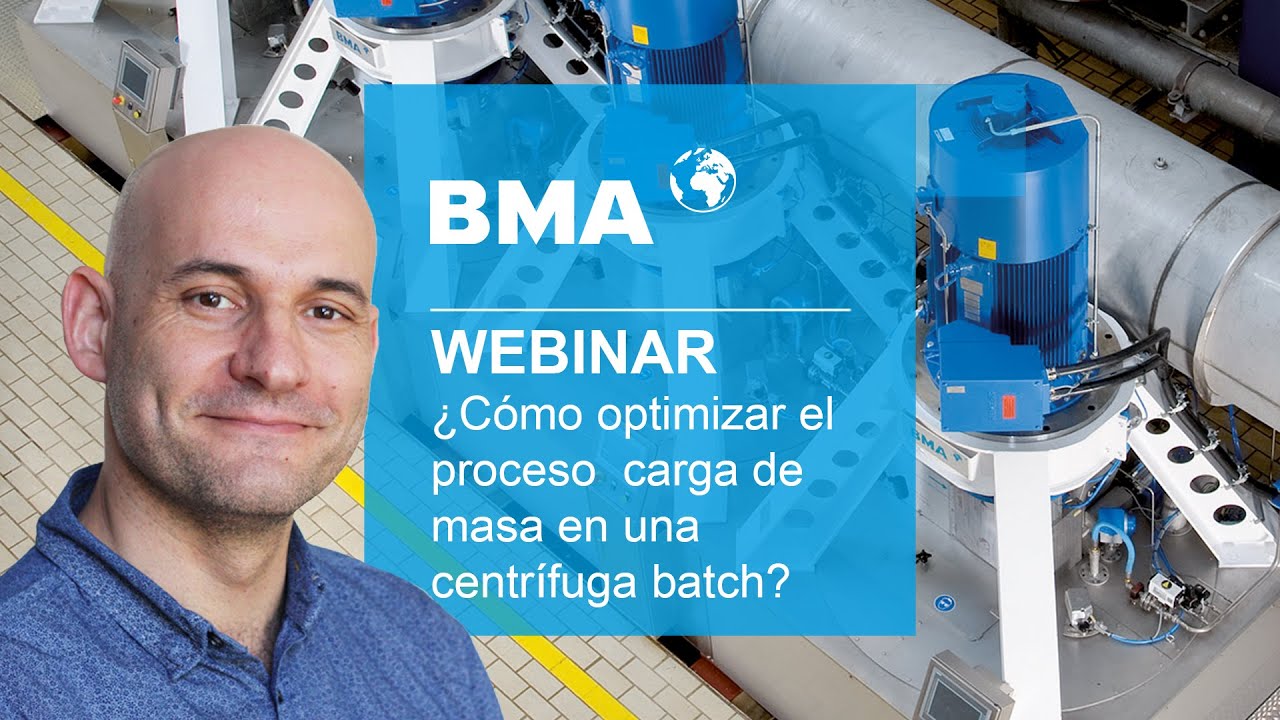 Webinar ES: ¿Cómo optimizar el proceso carga de masa en una centrífuga batch?