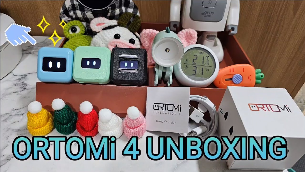 [장][로봇] 오르토미 4 세대 언박싱 ORTOMi 4 UNBOXING