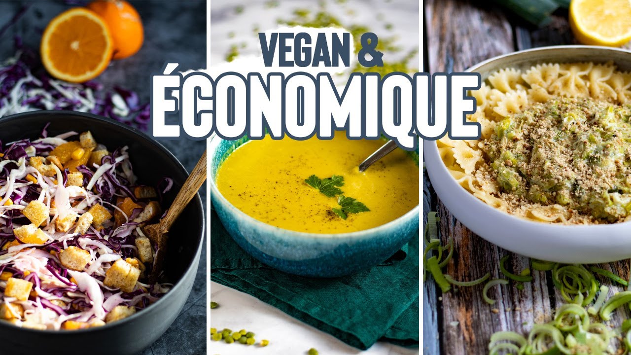 3 БЮДЖЕТНЫХ ВЕГАНСКИХ РЕЦЕПТА (очень простые)