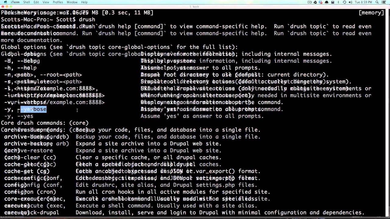 Drupal 7 Tutorials #68 - Clearing Drupal's Cache With Drush
