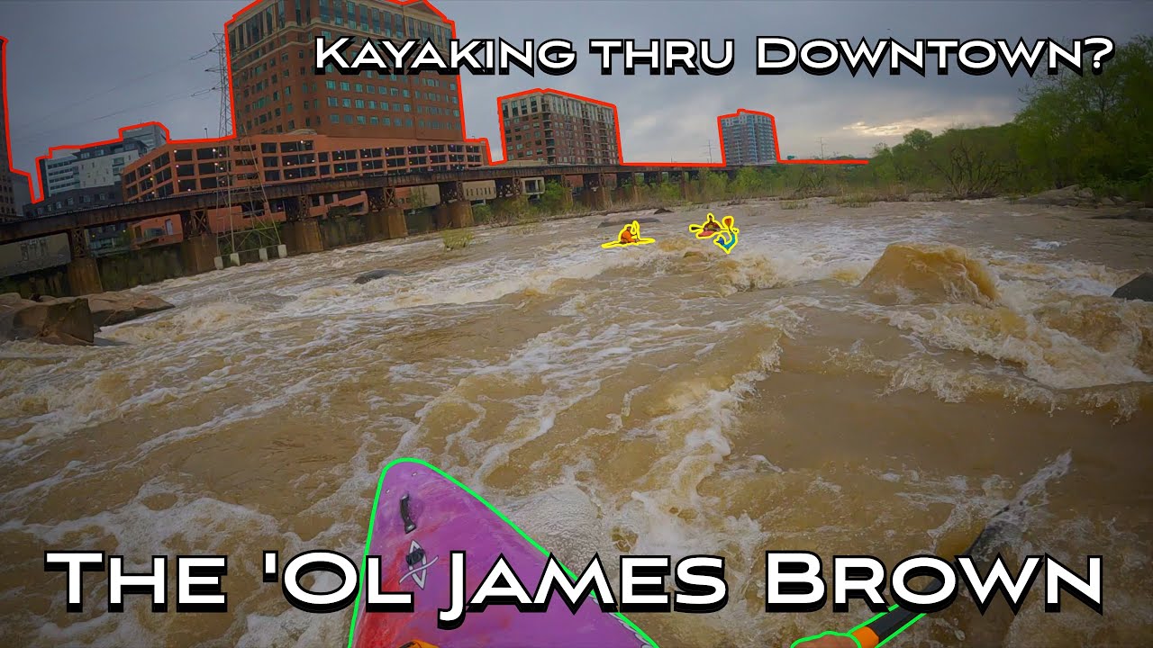 A river that runs through a city? - James River Personal First Descent