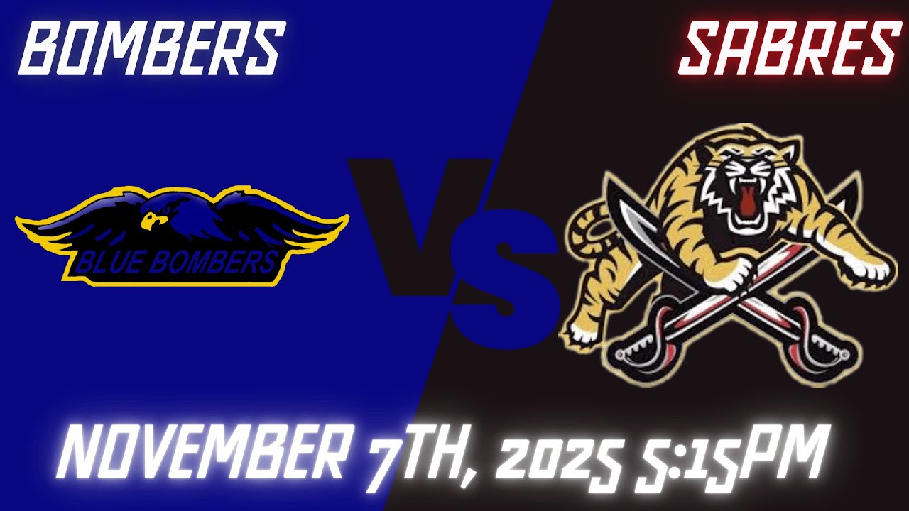 TVRA-SR: IDCI Blue Bombers - Saunders Sabres [T2 FINAL - 11-07-2025 5:15]