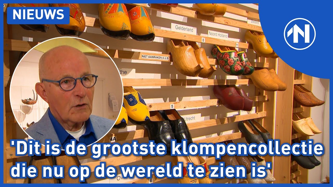 Grootste klompencollectie ter wereld in Eelde te zien