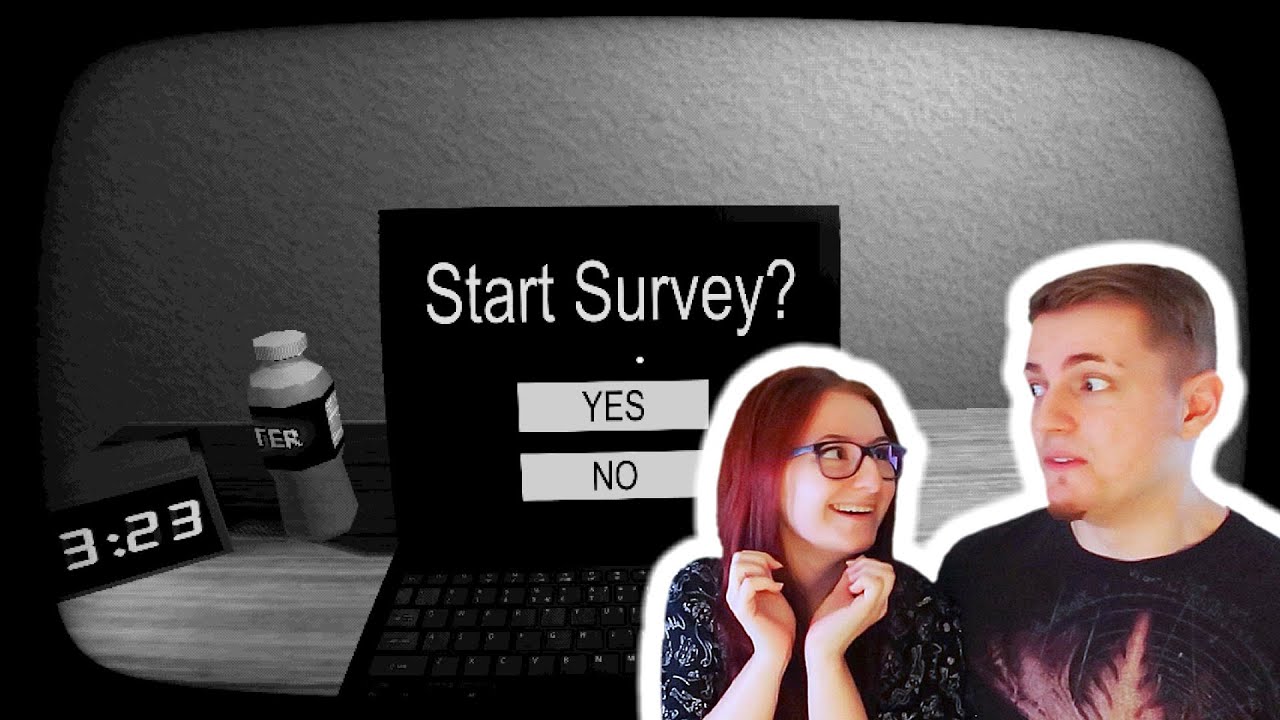 💻👀 Hororová hra Start Survey? s 