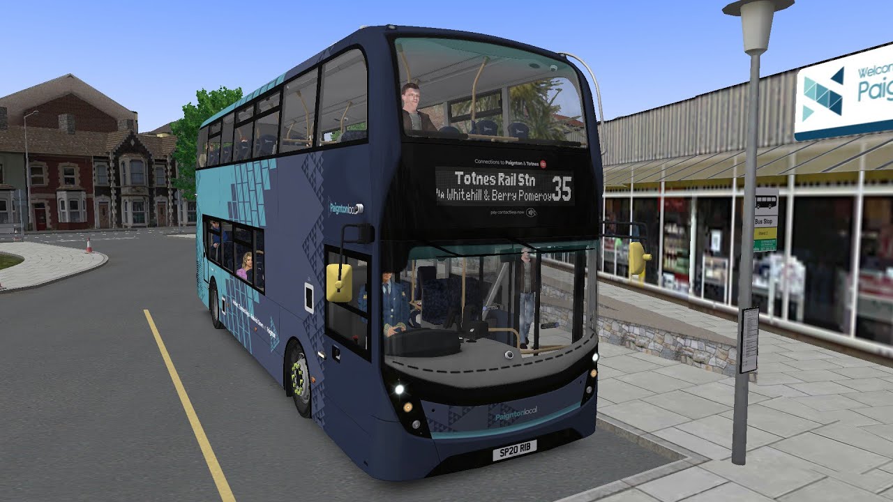 OMSI 2 Gameplay - Buses of the Westcountry (Ver. 2.9) | Route 35 to Totnes Rail Station