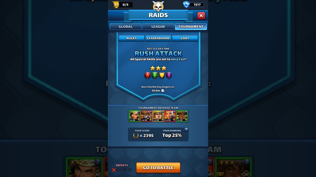 Rare tournament rush attack no blue day 3 2026 03 04