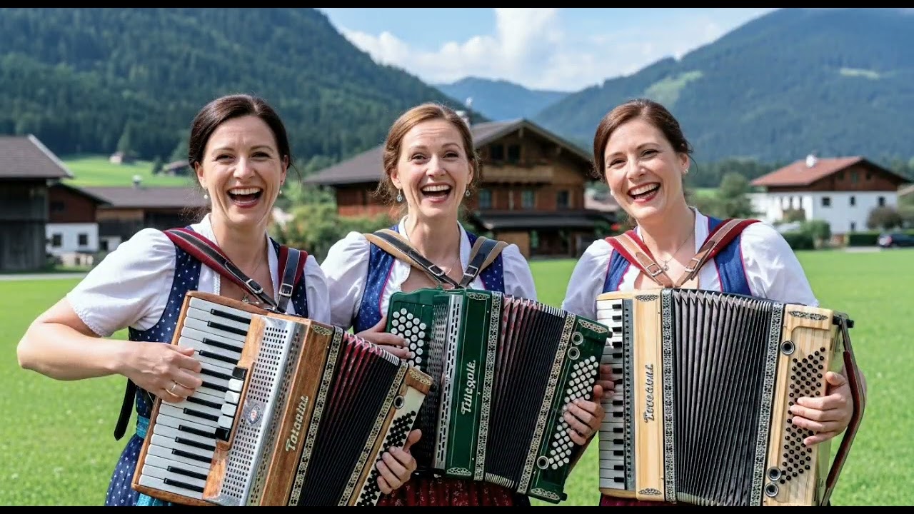 Alpine Gold – Peaceful German Accordion at Sunset