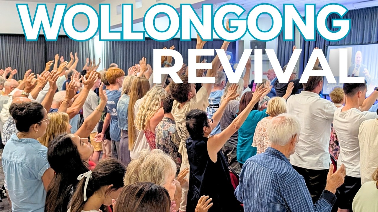 WOLLONGONG, Aust MIRACLE REVIVAL: smashed ankle, broken Achilles, 100 allergies, drunk with JOY!