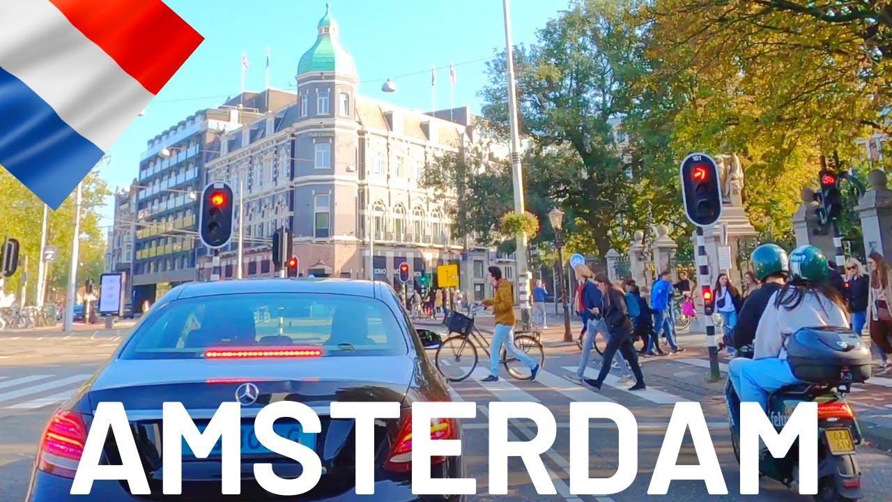 AMSTERDAM Driving Tour 🇳🇱 Holland || 4K Video Tour of Amsterdam