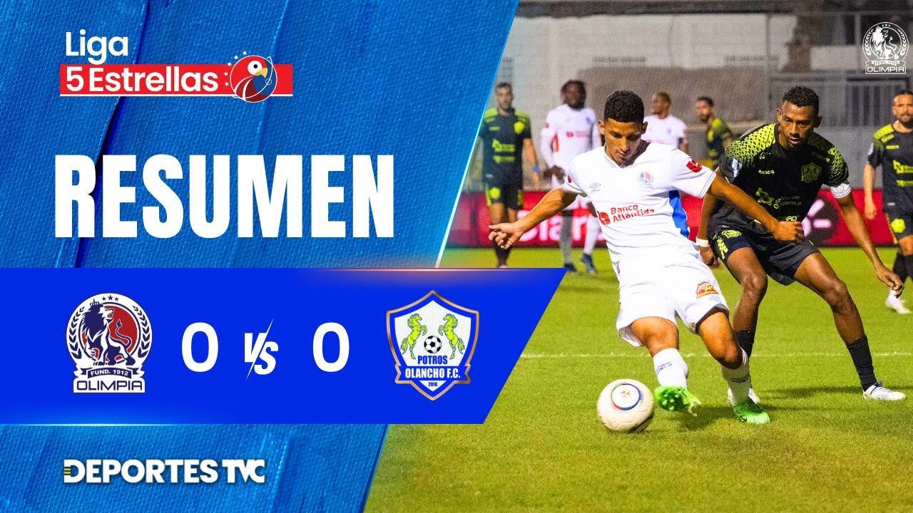 Olimpia 0 - 0 Olancho FC | Jornada 6 | Liga Nacional - Clausura 2023 - 2024