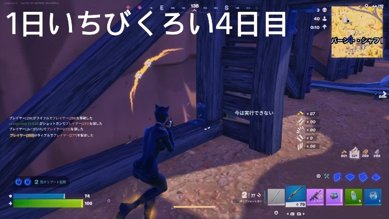 1日いちびくろい4日目
