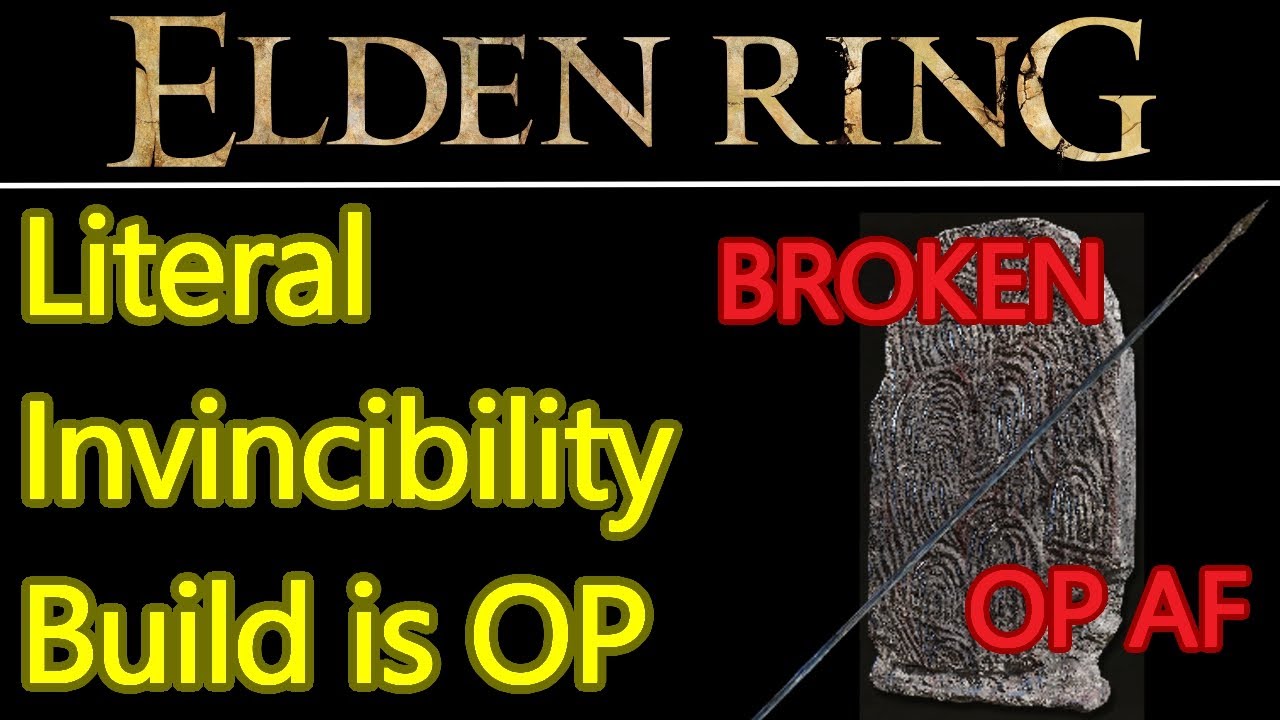 LITERAL INVINCIBILITY, best Elden Ring build, even Malenia is PATHETIC against this shield build