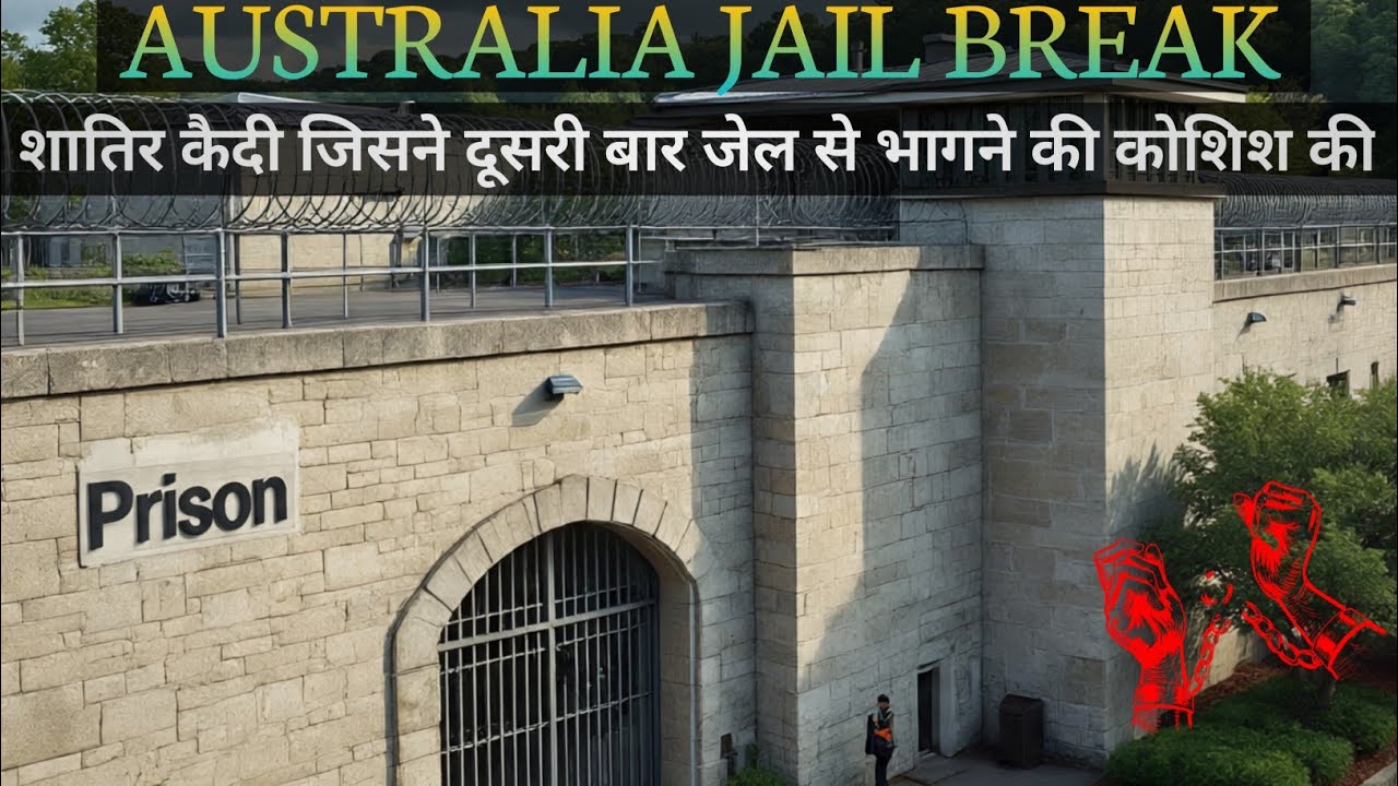 Jail Break In Australia | शातिर कैदी जिसने दूसरी बार जेल से भागने की कोशिश की #jailbreak 