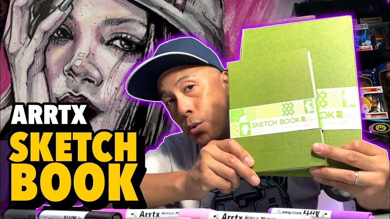 TRYING OUT ARRTX SKETCHBOOK | REVIEW