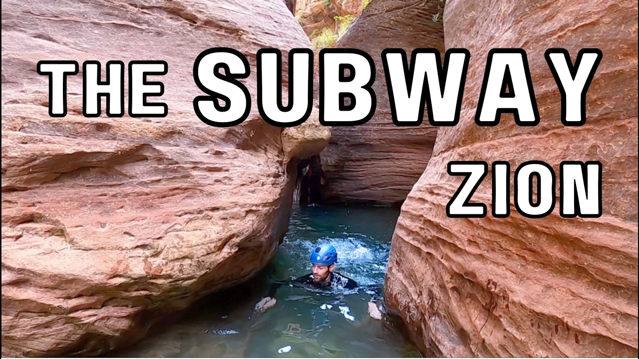 Canyoneering The Subway in Zion National Park | Southern Utah