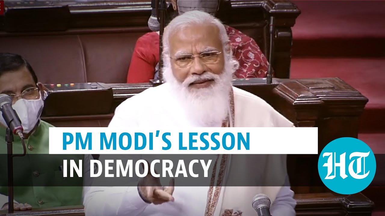 Watch: PM Modi responds to ‘democracy under threat in India’ narrative