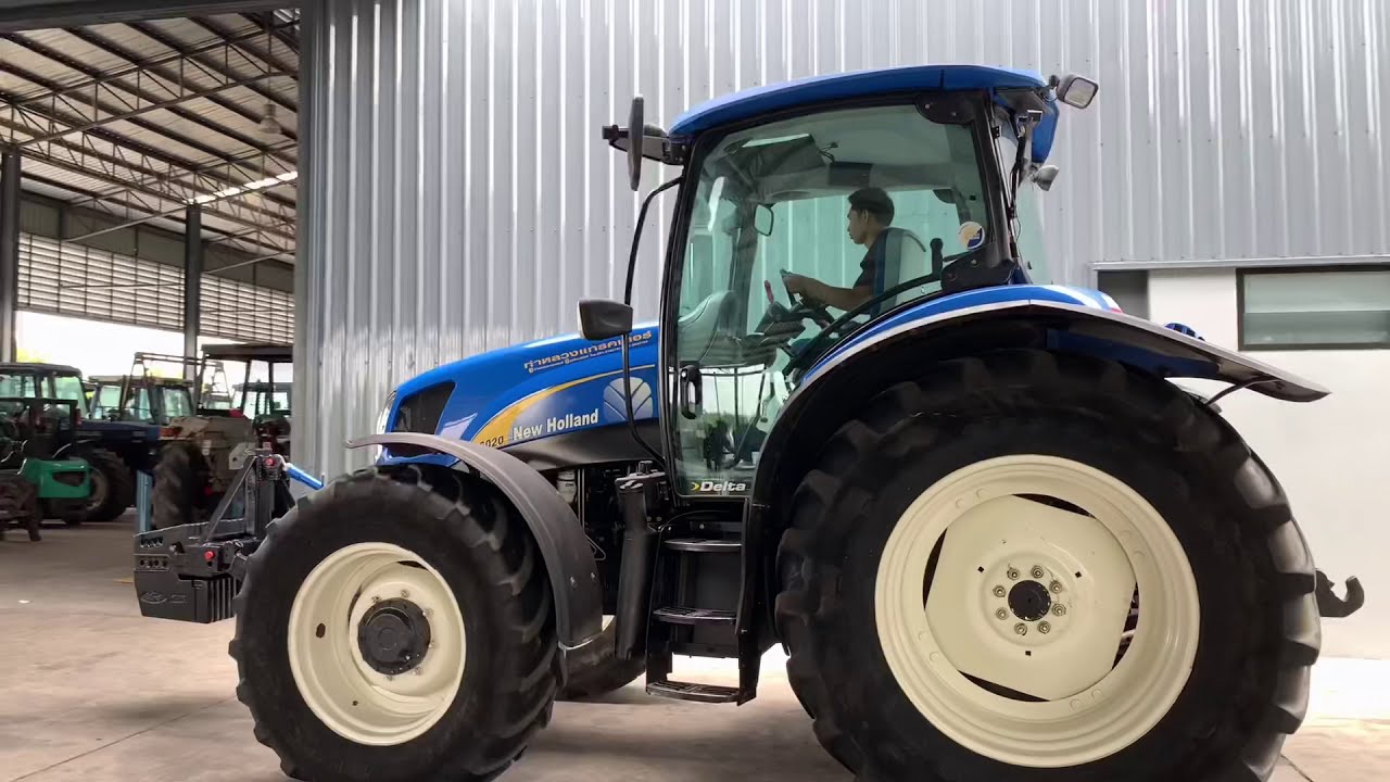 ส่งมอบ New Holland T6020 by ท่าหลวงแทรคเตอร์
