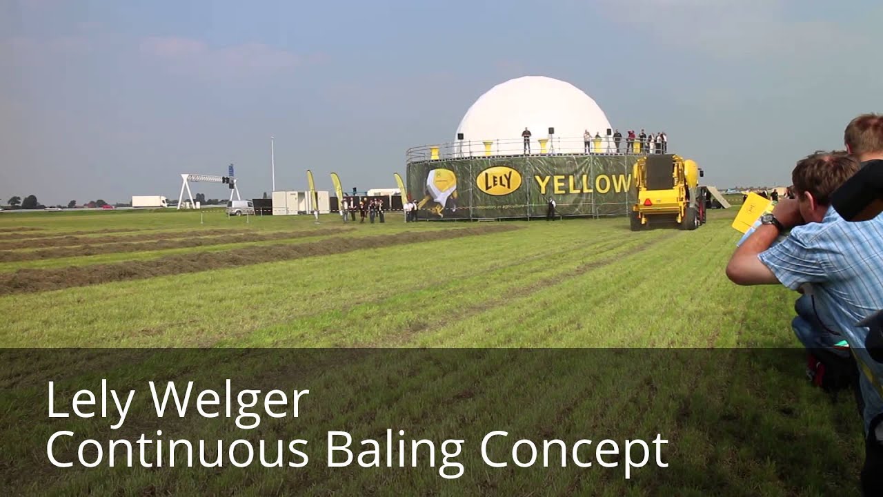 Lely-Welger Continuous Baling Concept