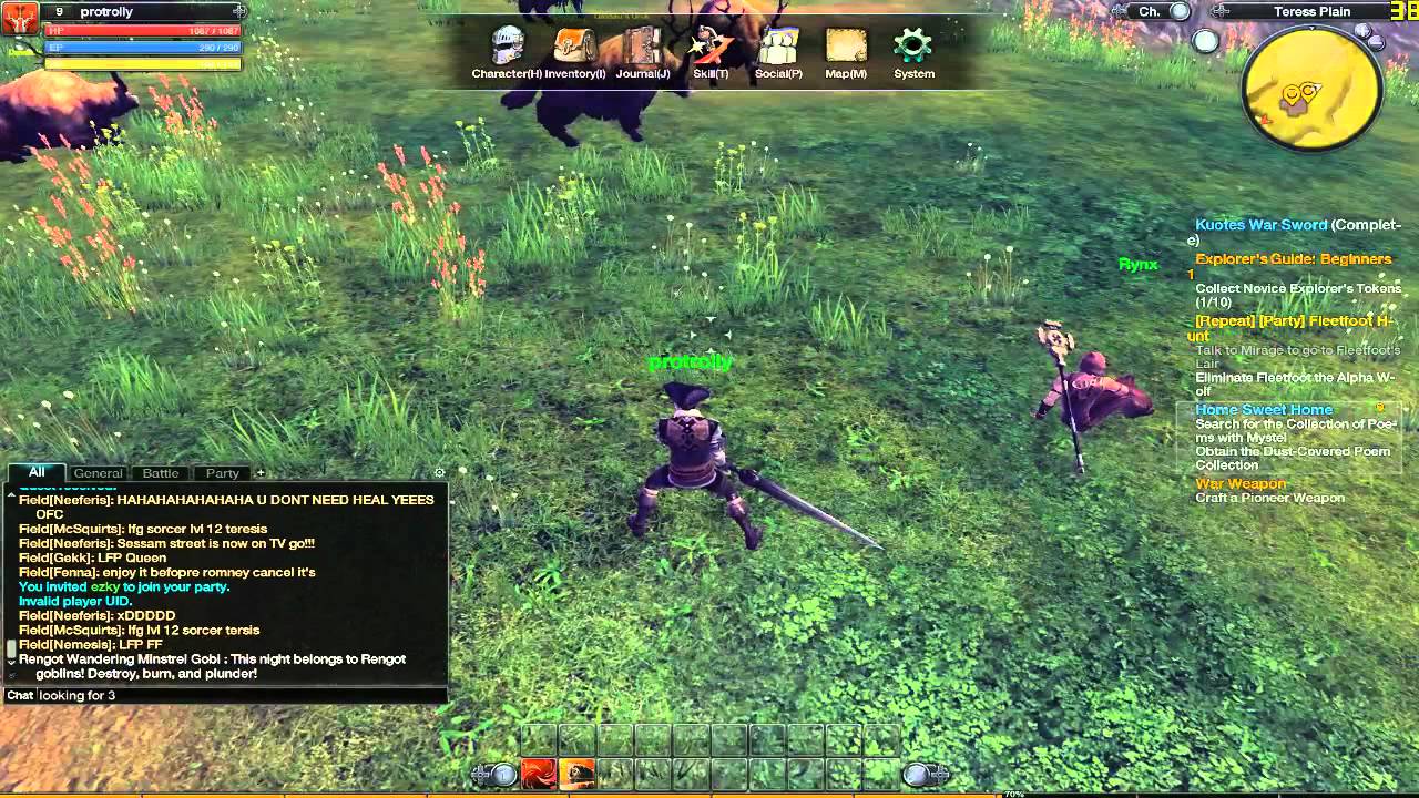 Raiderz beta october 2012  part 1