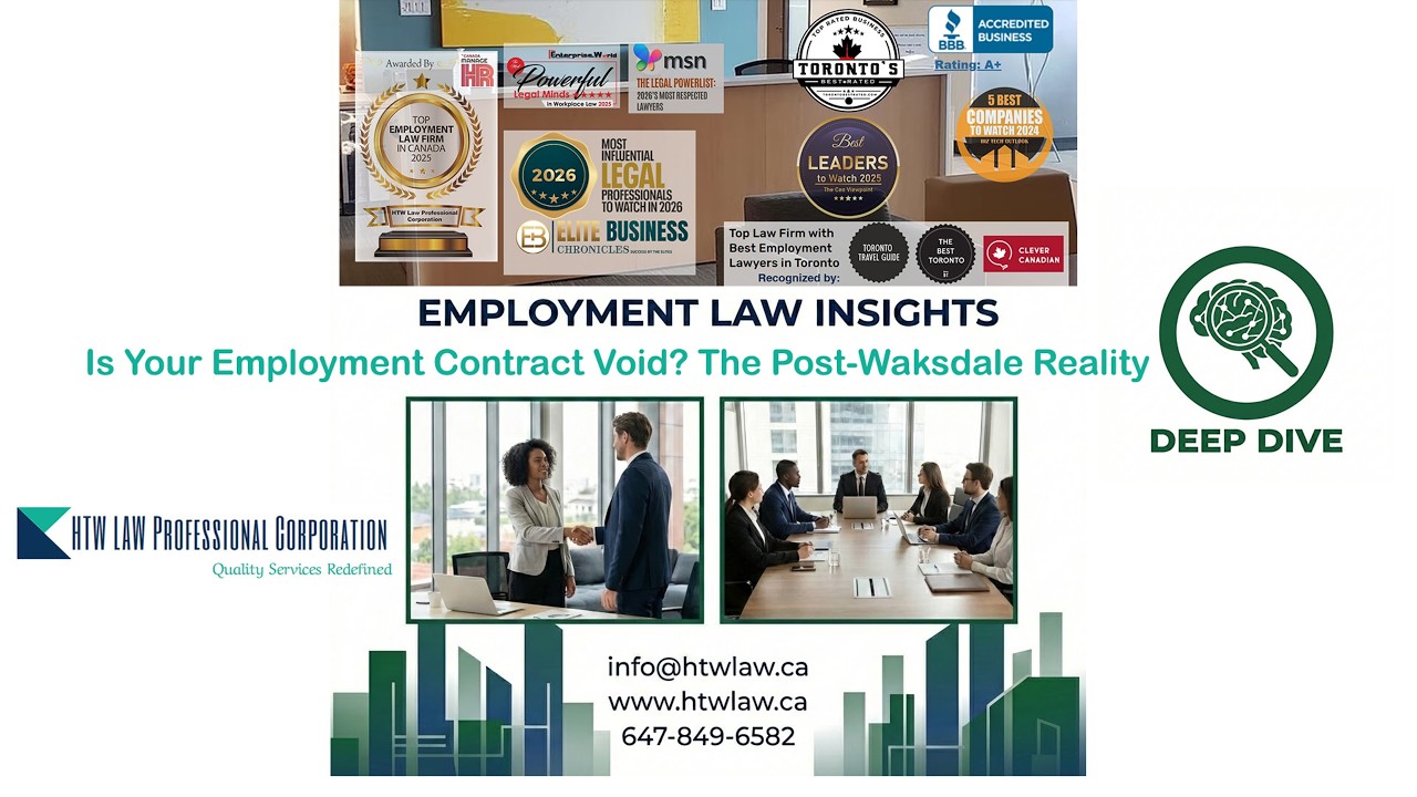 S01E11 - Is Your Employment Contract Void? The Post-Waksdale Reality
