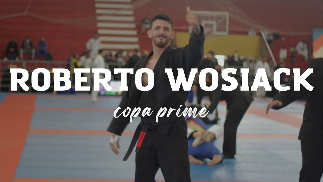 Luta Faixa Preta - Professor Roberto Wosiack Copa Prime de jiu jitsu