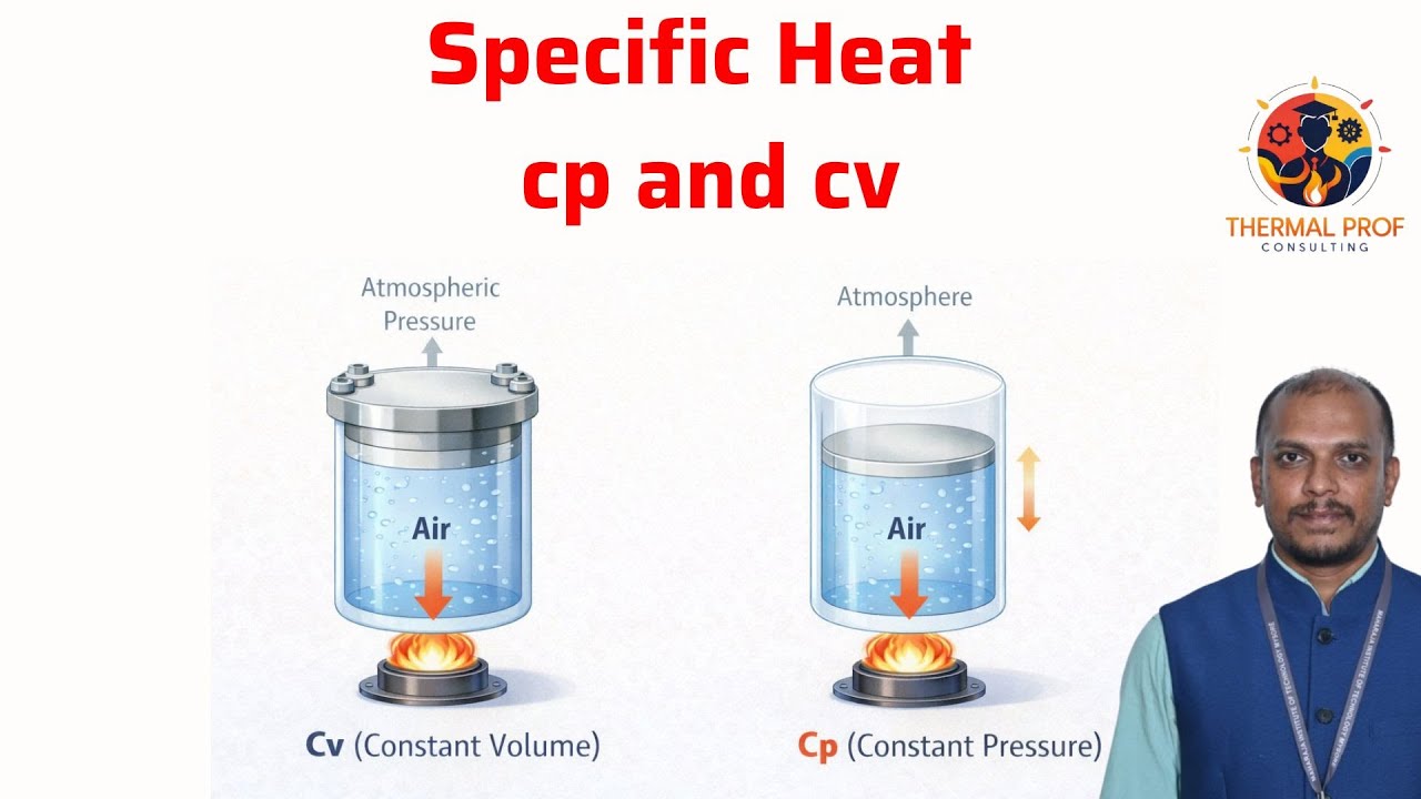 Specific heat cp and cv