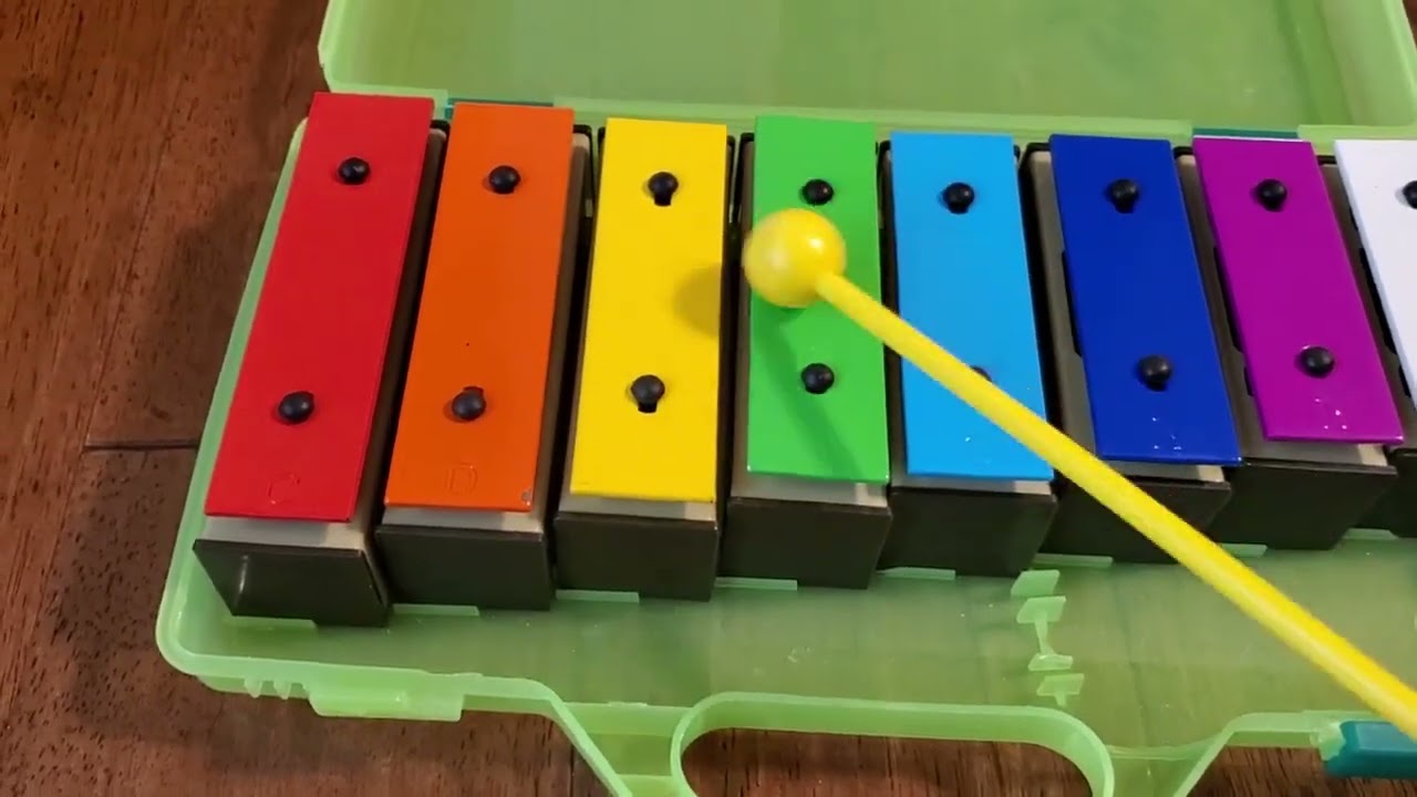 How to Play Baby Shark on a Xylophone/Resonator Bells