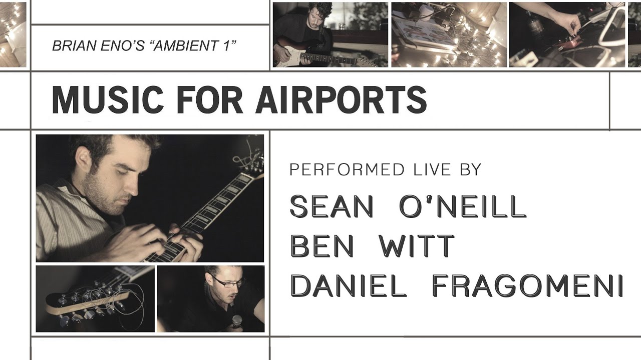 Brian Eno - 2/1 - Performed by Sean O'Neill, Ben Witt (The Chemist) & Daniel Fragomeni (Shy Panther)