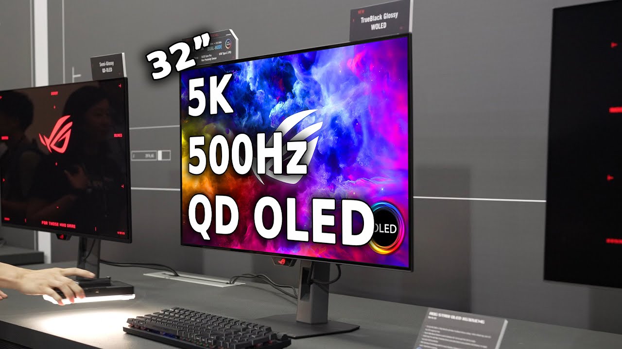 Идеальный OLED-монитор — 5K 500 Гц QD OLED