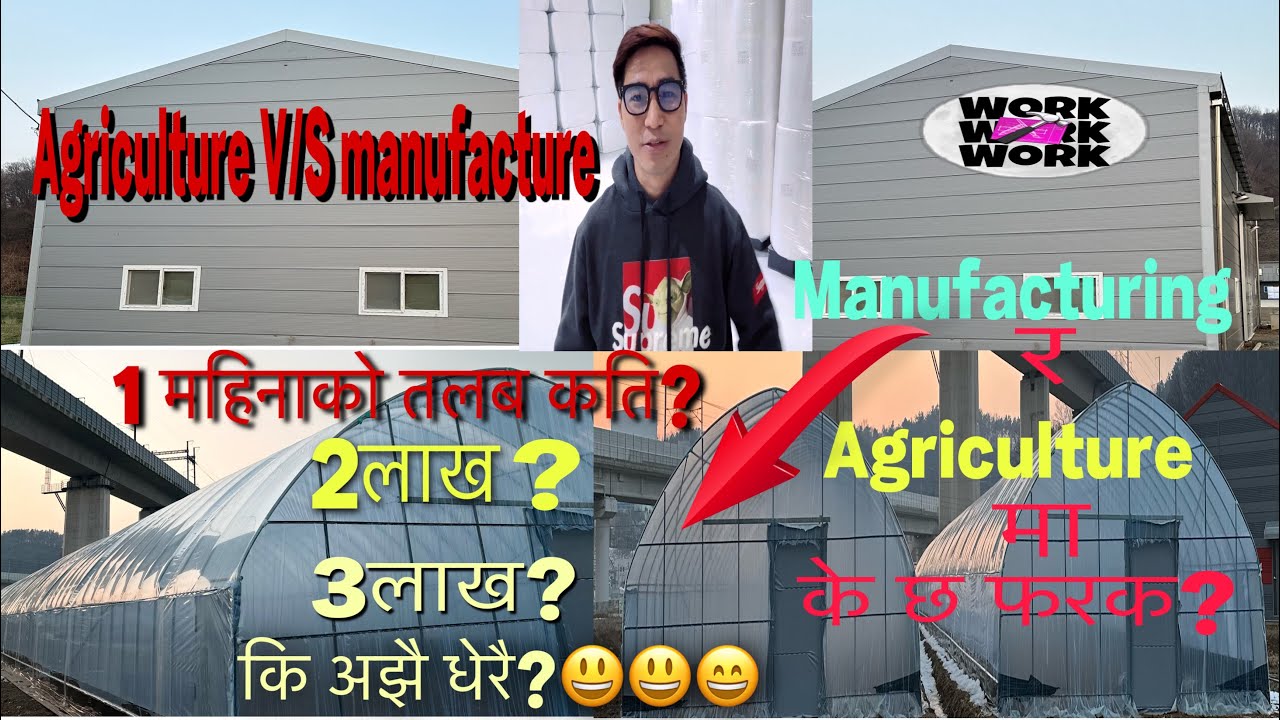 कोरियामा, AGRICULTURE V/S MANUFACTURE के छ फरक। Eps Works in Korea || Dli Leembu Vlogs