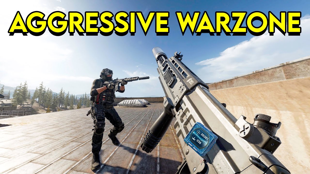 AGGRESSIVE WARZONE ON VERDANSK. 😈