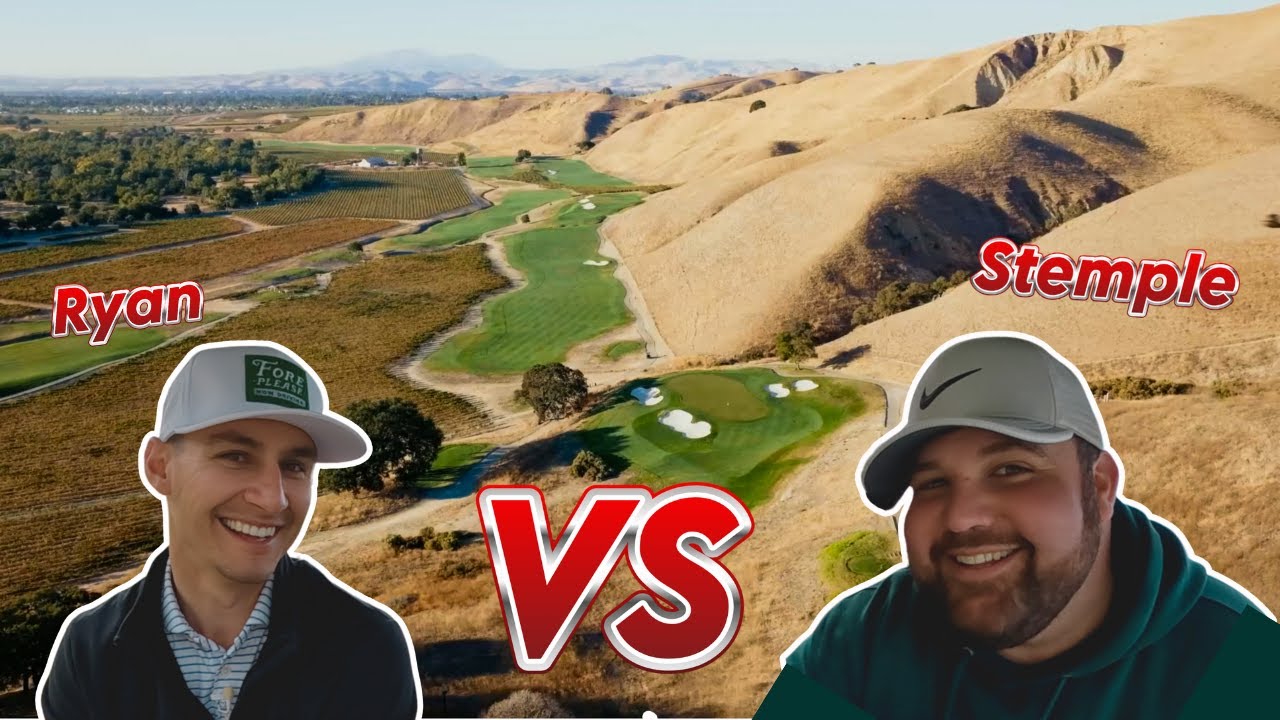 Stemple VS Ryan Golf Match at Wente Vineyards | Front 9