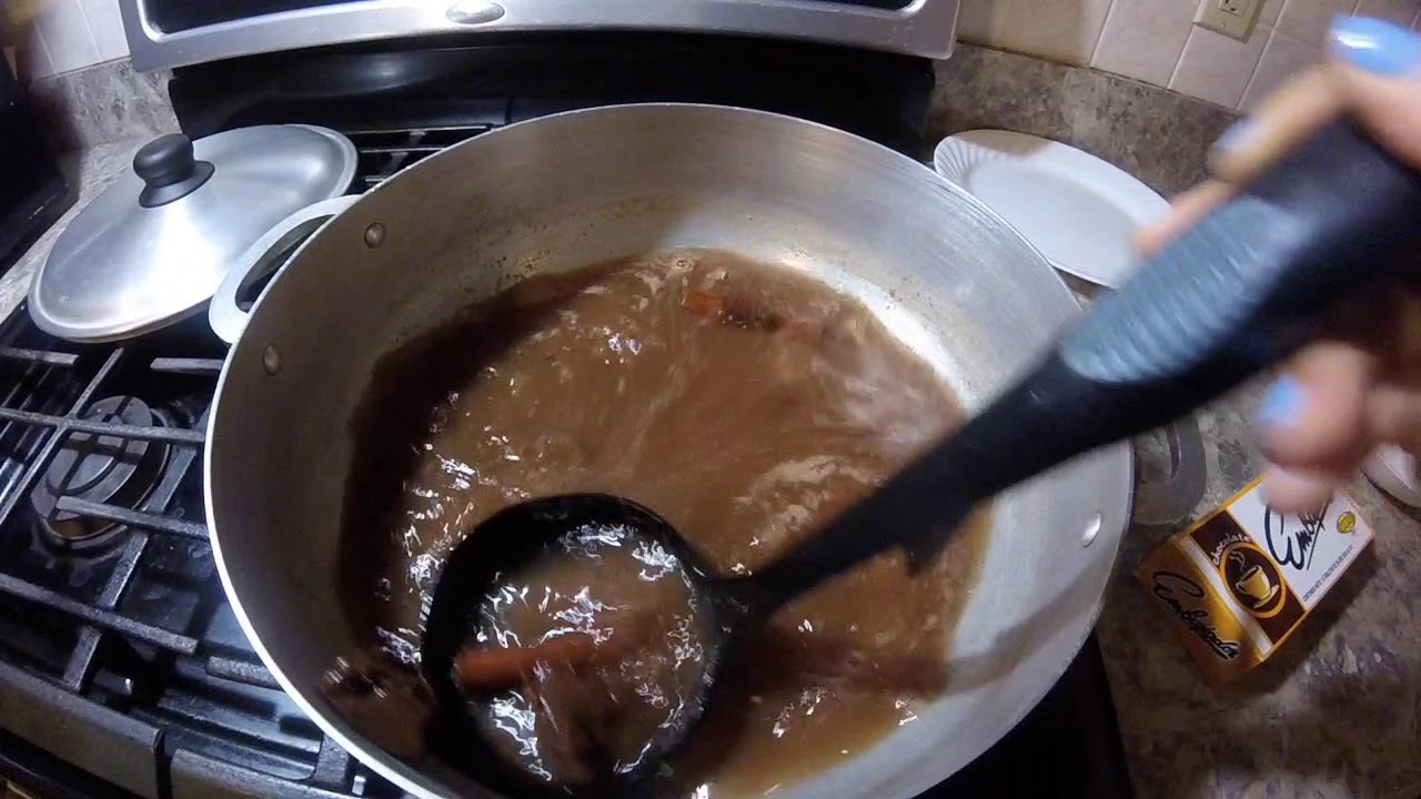 Chocolate de agua dominicano