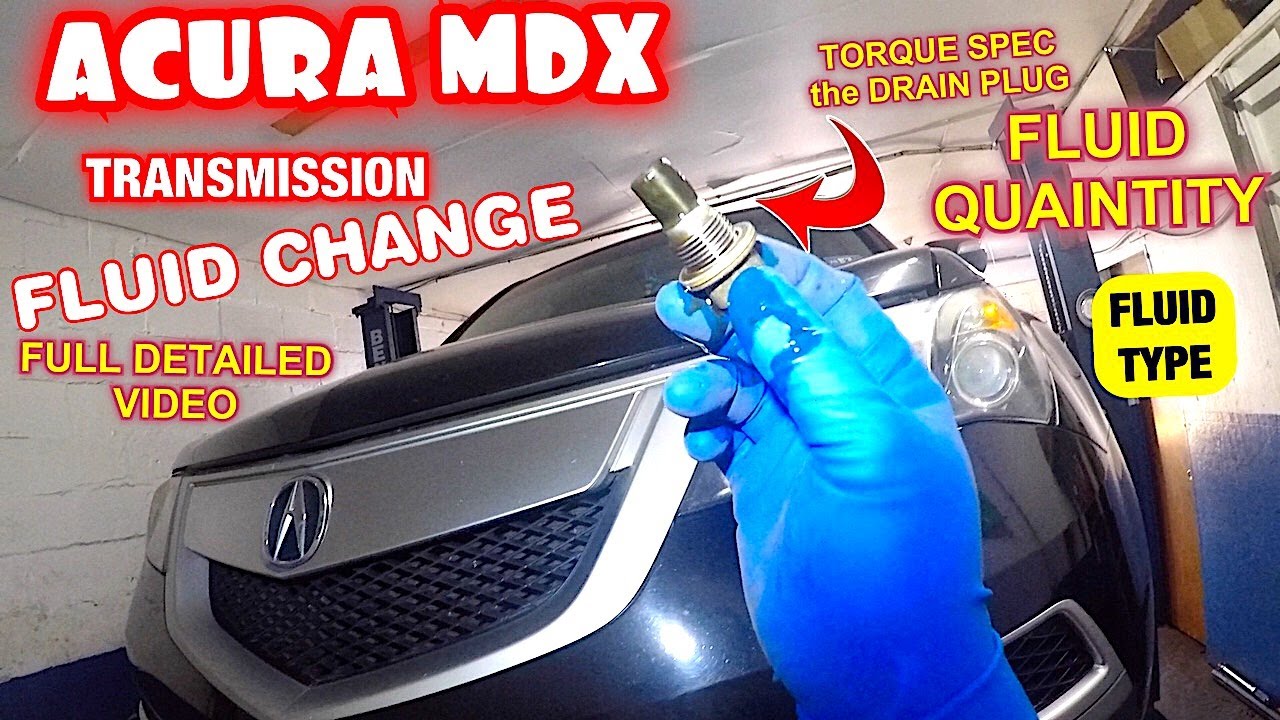 Как заменить трансмиссионную жидкость на Acura MDX, момент затяжки болтов, Mechanic Vlog