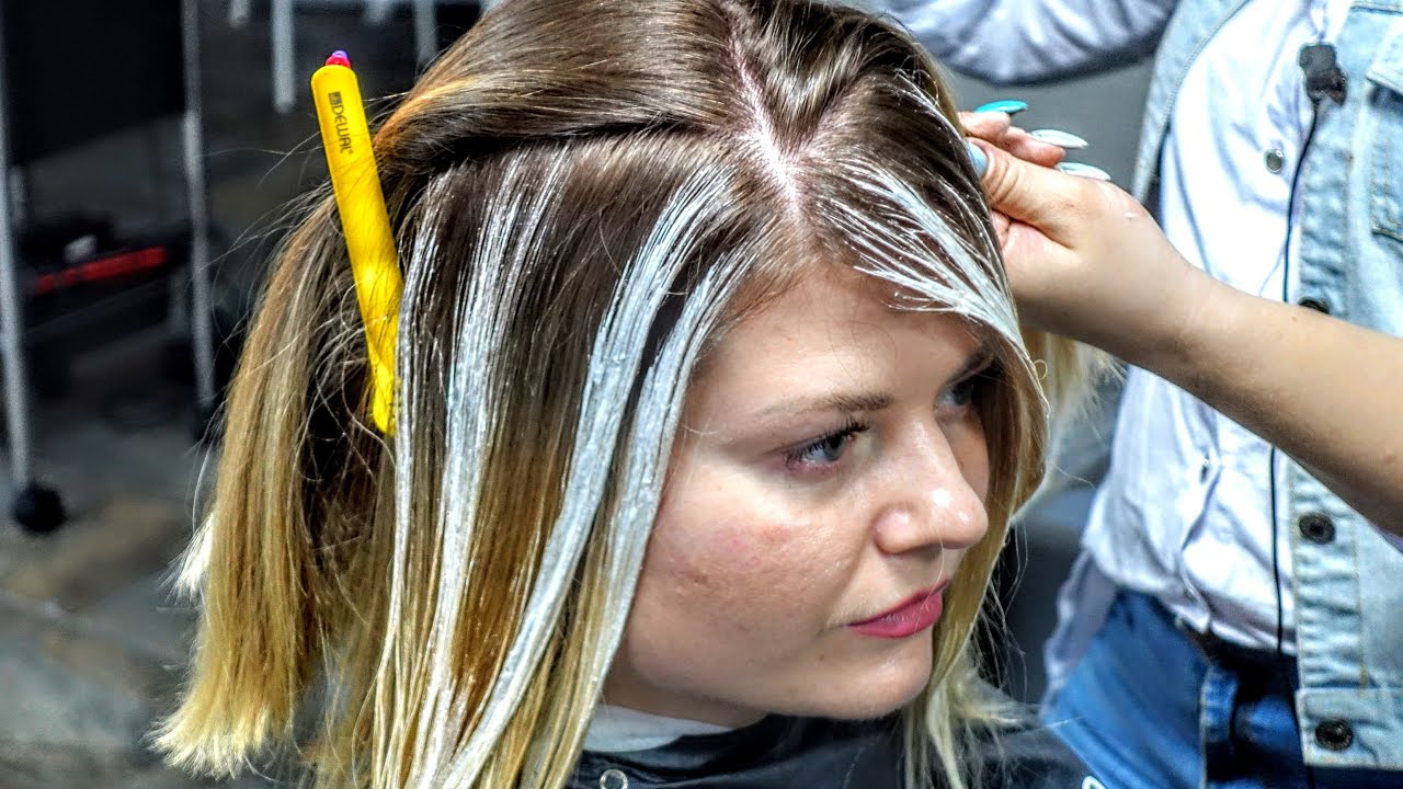 БАЛАЯЖ КОРРЕКЦИЯ РАСТЯЖКИ ТЕХНИКА ОКРАШИВАНИЯ BALAYAGE