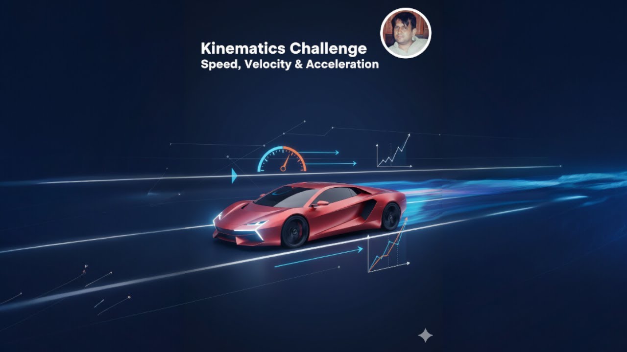 Kinematics Challenge  Speed, Velocity & Acceleration base video-4