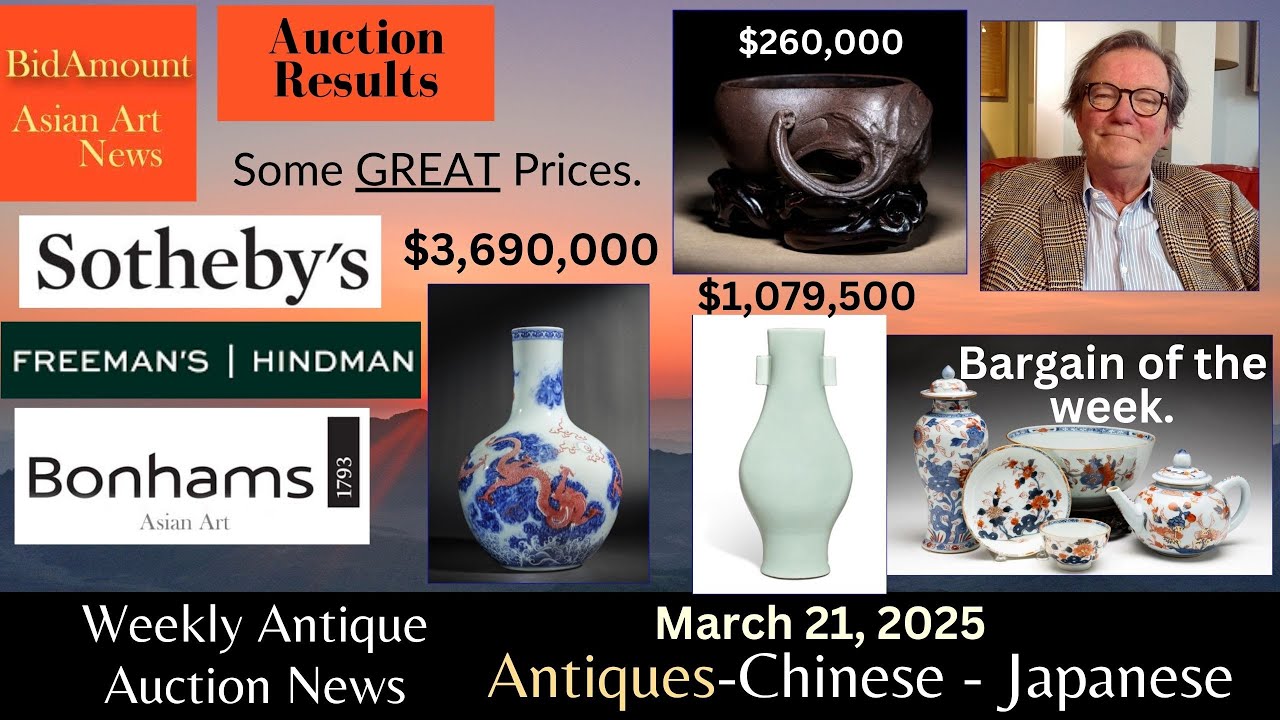 Auction News  and Some Auction Results From Asia Week Sotheby's, Freemans-Hndman, Bonhams